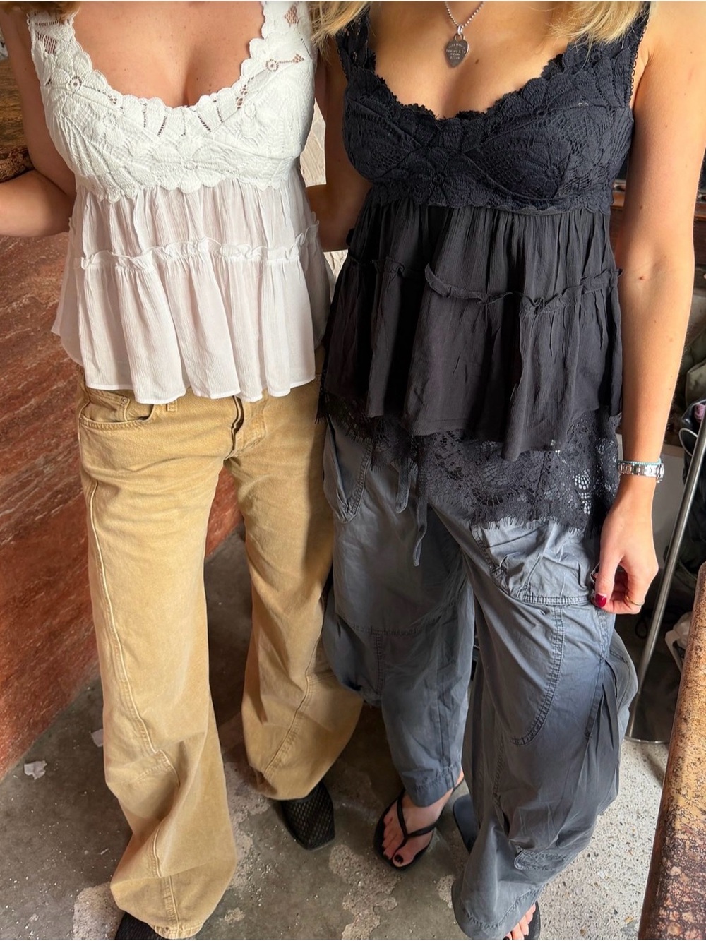 NWT FREE PEOPLE Petal party shapeless cami - Picture 5 of 5